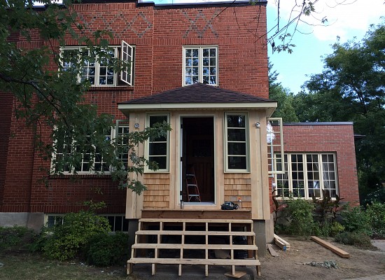 Rénovation du portique avant